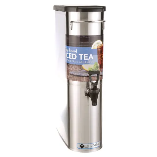 Iced Tea Dispenser Narrow 3 1/2 Gal BUNN 39600-0001 for Bunn 39600.0001