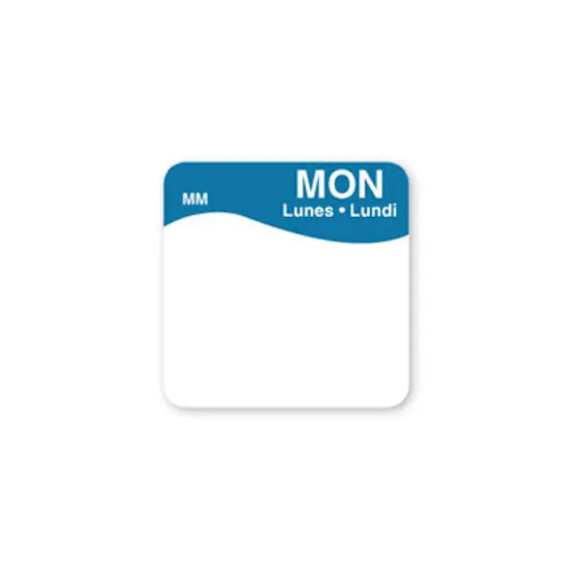Label Monday 1000ct for AllPoints DAY1100341