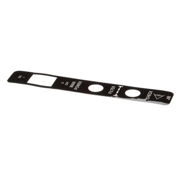 DECAL-FLTR/CK JIB/MAIN POWER for Henny Penny 77103