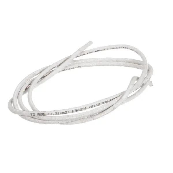 WIRE #12 WHITE HI TEMP RESIS for BKI (Barbeque King) W0025