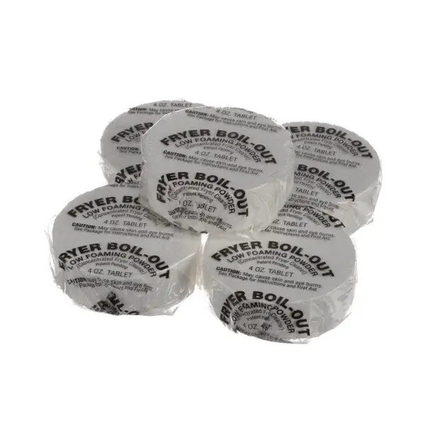 Fryer Boil Out Pucks - 1 Sleev for AllPoints 8035161