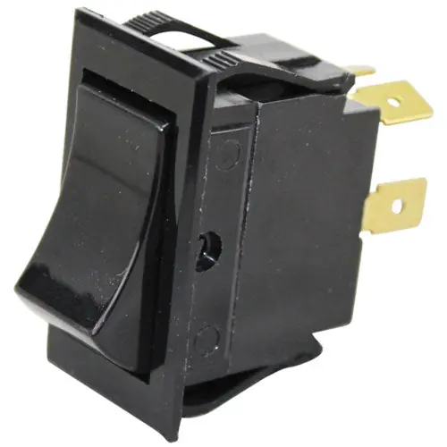 ROCKER SWITCH 7/8 X 1-1/2 DPST 0808-116-K for Cres Cor 0808-116-K
