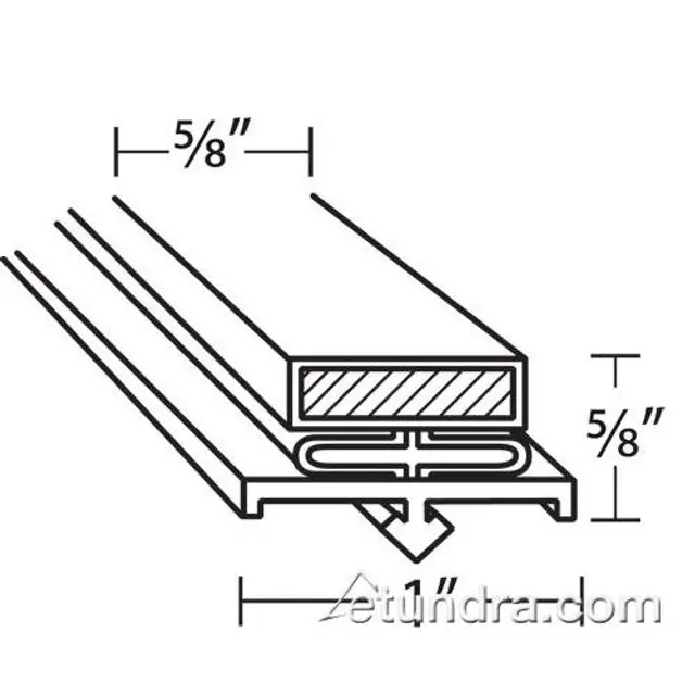 Gasket 11 1/2x23 1/2 Tra 25398 for AllPoints 25398