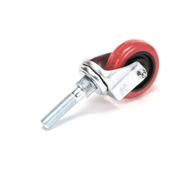 Caster 3 In. Swivel Stem Hd Red 151564 for Henny Penny HEN151564