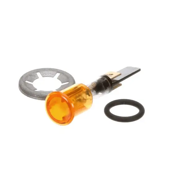 YELLOW PILOT LAMP ASSEMBLY ROUND 230V for Electrolux 005011