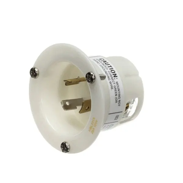 FLANGED INLET 125V 20A NEMA L5 EZ34-0041 for Belshaw EZ34-0041
