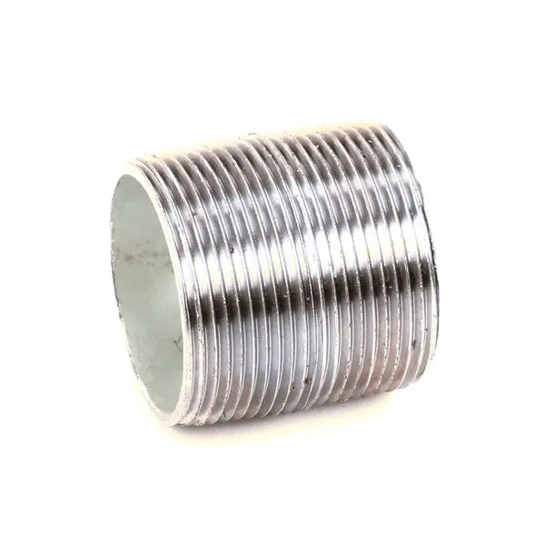 Nipple Close 1 1/2NPT Galv 100043 for Champion CHA100043
