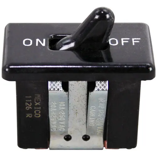 SWITCH ON/OFF BLACK TOGGLE 197-6 for Prince Castle PRI197-6