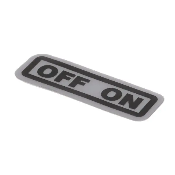 LABEL ON/OFF for Hobart 00-438131-00125