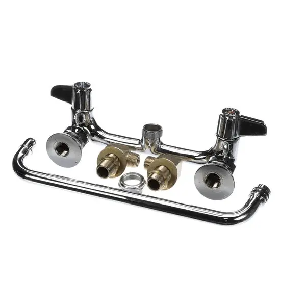 8 Wall Mount Faucet 12 Swing Nozzle 5F-8WLS12 for T&S Brass