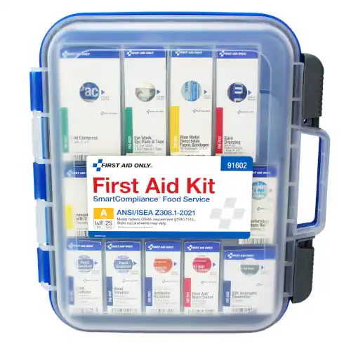 First Aid Kit 25 Person SmartCompliance ANSI A for AllPoints 59689