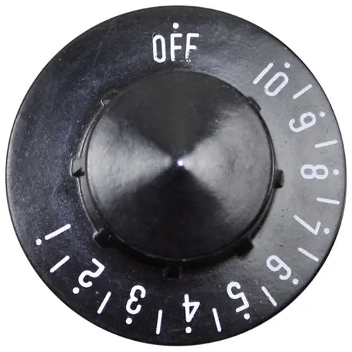 Knob 2-1/4 D OFF-10-1 301986 for Metal Masters MMR301986