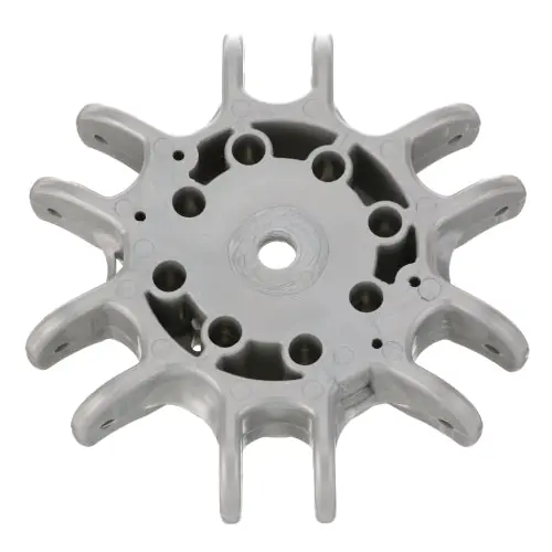 Top Hub Silver Polymer 6 Positions Manual Lift K100501-6-SIL-1M for Tuuci K100501-6-SIL-1M