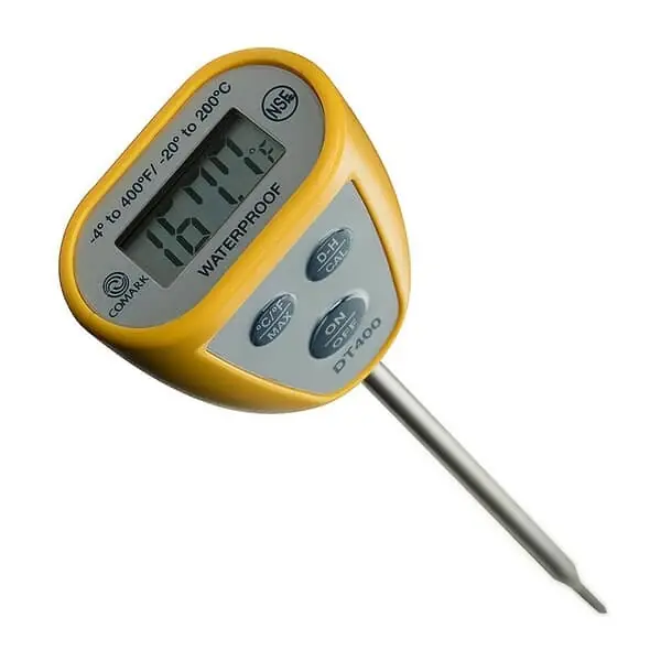 Pocket Digital Thermometer Waterproof DT400Y for Comark