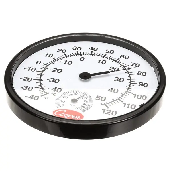12 Wall Thermometer -40/120 F/C with Humi for Atkins 212-150-8