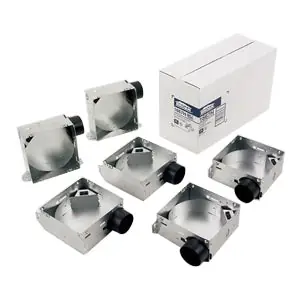 BROAN NUTONE 1667EH Housing Pack With Damper/Plastic Duct Connector For 1670F, 1671F, 1688F and 1689F