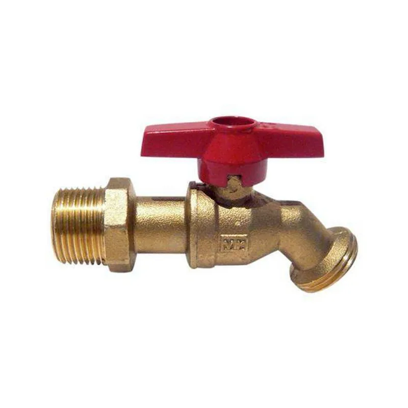 Red-White Valve RW-315AB 3/4 in. Brass Male Thread x Hose No Kink Hose Bibb
