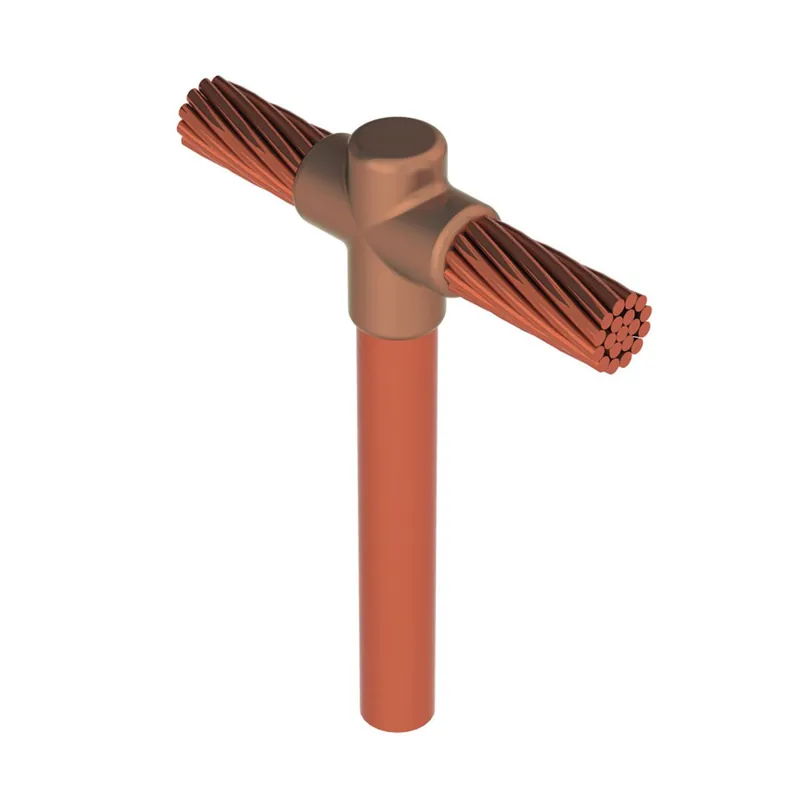 nVent ERICO GTC162L Cable to Ground Rod or Other Rounds 0.625 dia