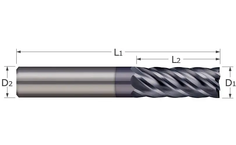 Micro 100 E-5 Brazed Tool - 60 deg Profile Angle