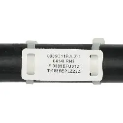 Panduit M200X042FQT Marker Plate PO White TT 0.42x2 0.42 PO H RL1