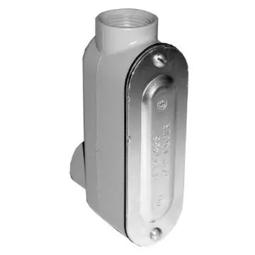 Appleton LB75DCG LB Conduit Outlet Body With Cover and Gasket 3/4 in Hub 7.3 cu-in