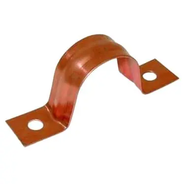 Gene Rich 1566-125 Pipe Strap Copper Plated 1-1/4 in Pipe