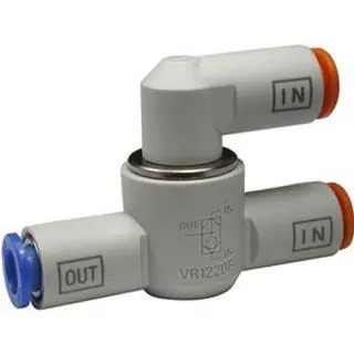 SMC VR1210F-04 Shuttle Valve with One-touch Fit