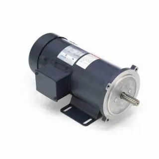 LEESON 098069.00 C-Face SCR Rated DC Motor 3/4 hp 180 VDC 369 in-lb Torque