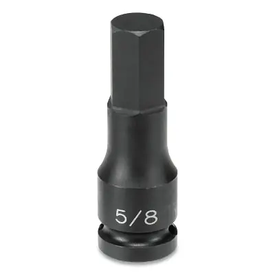 Grey Pneumatic 2919M Impact Driver 1/2 in Drive 2 in L Hex