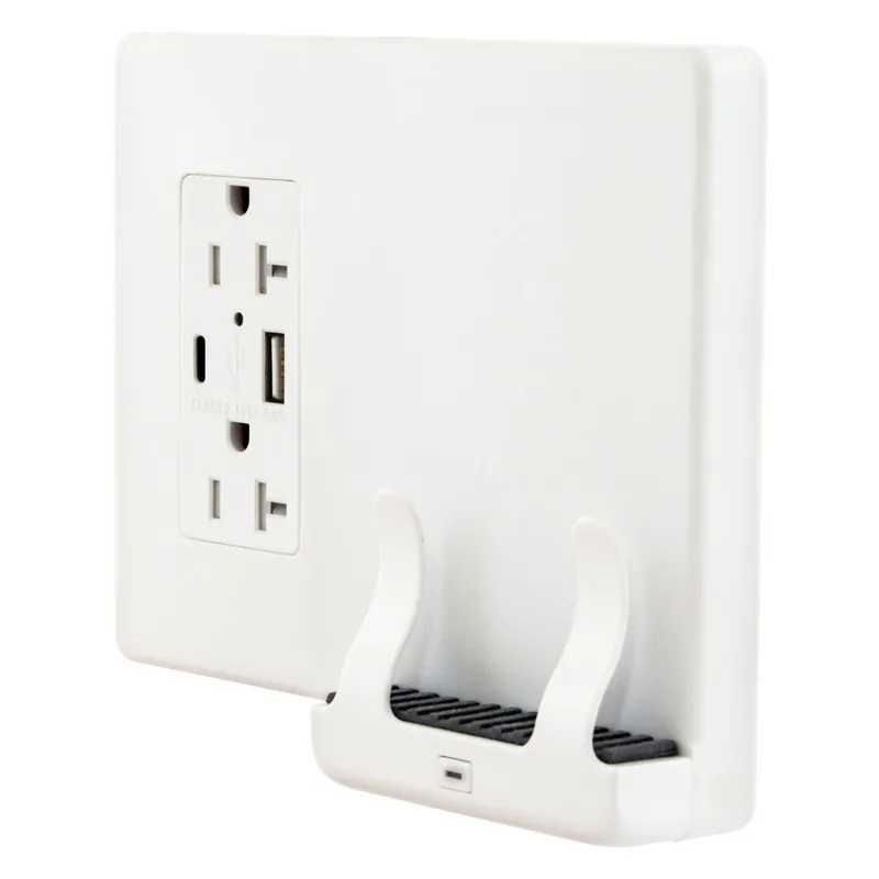 Hubbell Wiring Device-Kellems USB2028AC HWDK USB2028AC 20A Wireless Charger 4.6 in