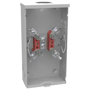 Milbank U7021-RL-TG-KK-RGE 1-Phase Ringless Meter Socket With Horn Bypass 200 Amp