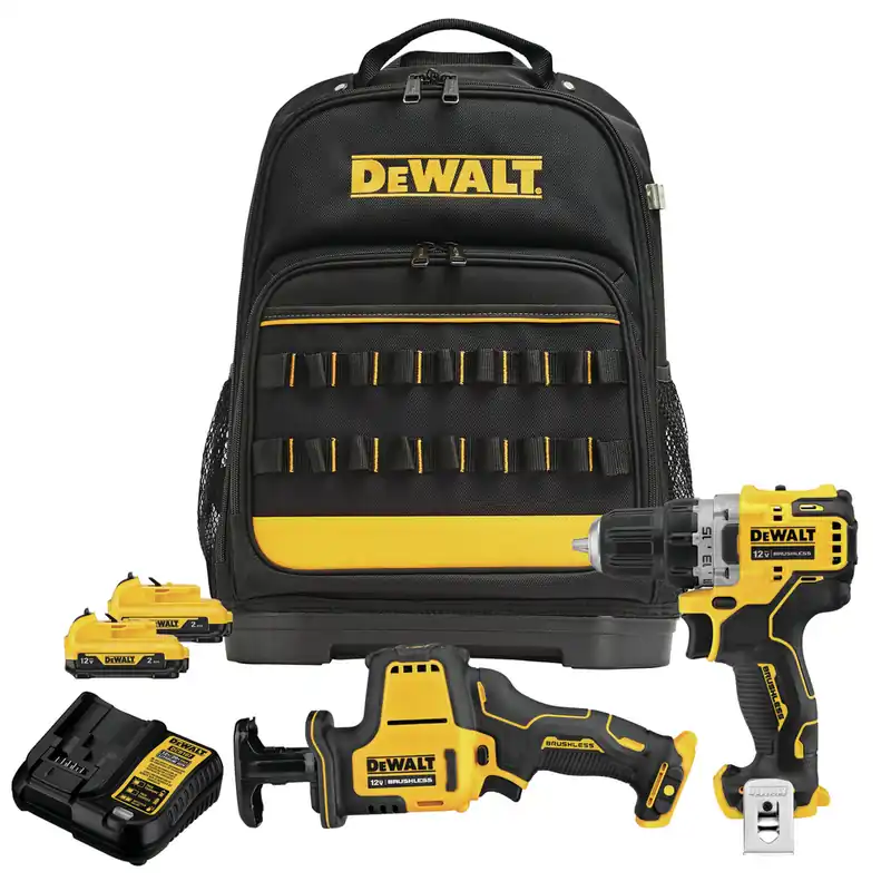 Black + Decker DCKSS200F2 DEWALT 12V 2-KIT BACKPACK
