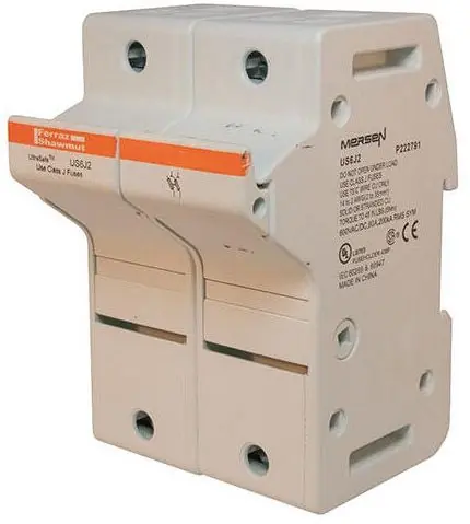 Mersen US6J2 FER 600 VAC/VDC 60 A Modular Fuse Holder