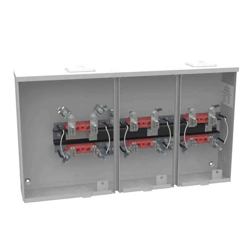 Milbank U8213-XL-KK-BLG 4 Term, Ringless, Small Closing Plate, Horn Bypass, 3 Position, 7-8 Inch Barrel Lock Ground with Bracket Provision, 100 Amp, Side Wireway
