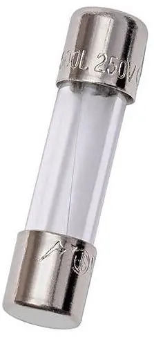 Mersen GSB2-1/2 Miniature Fuse GSB Fast-Acting 250VAC 2.5A 5x20 Ferrule