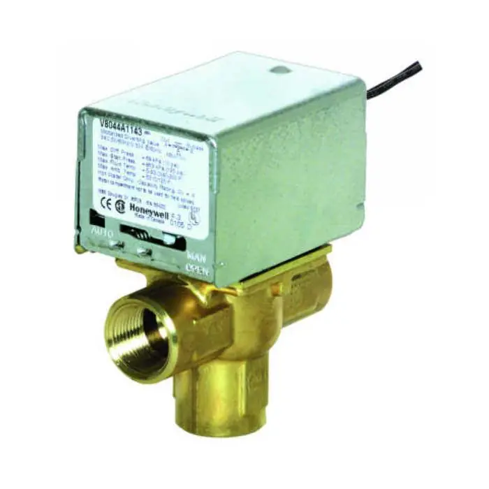 Honeywell V8044A1143/U Zone Valve 3 Way 3/4 in 4 Cv