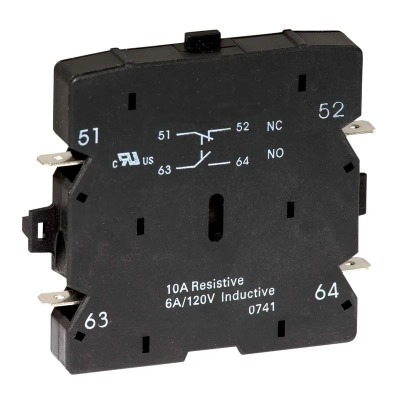 Resideo DP3AUX-1NC/U Switch Auxiliary 1 Normally Closed Snap On Side Mount