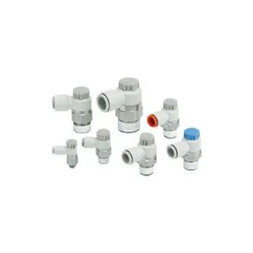SMC AS3201F-03-10SA AS Elbow Speed Controller Value 3/8 in