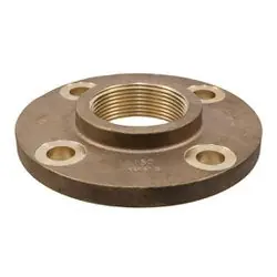 NIBCO B51540L 775-LF Companion Flange, 3 in Nominal, Cast Bronze, Threaded Connection, 150 lb