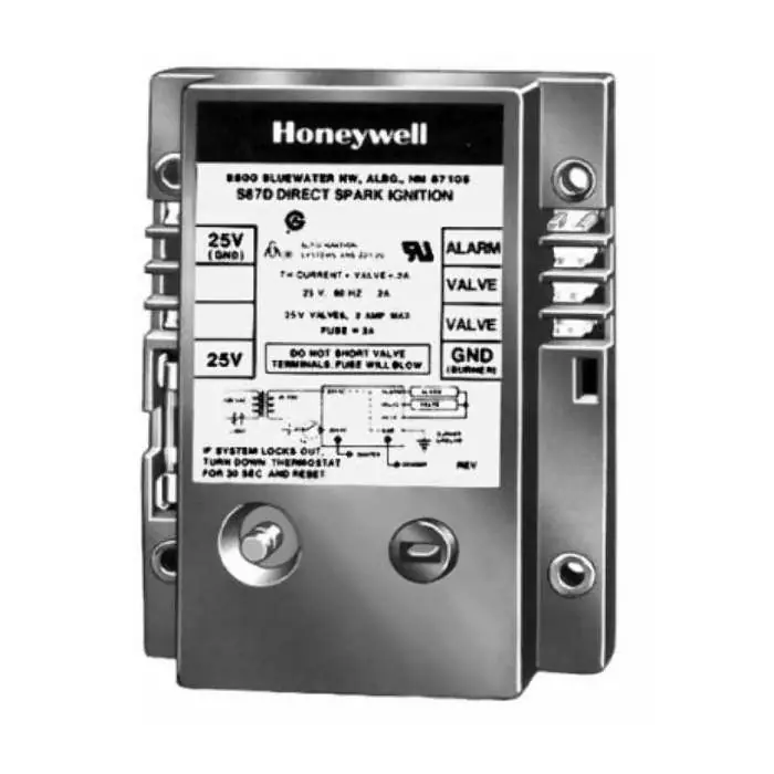 Honeywell S87C1030/U Direct Spark Ignition Module 24 VAC Liquid Propane Natural Gas