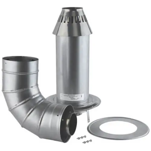 Rheem RTG20258 Cone Termination Kit 2 x 6 Wall 3/5 16.25 long