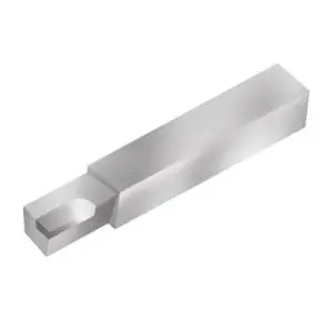 Micro 100 AR-6 Brazed Tool Bit, Standard, 1/64 in Radius, Right Hand Cutting