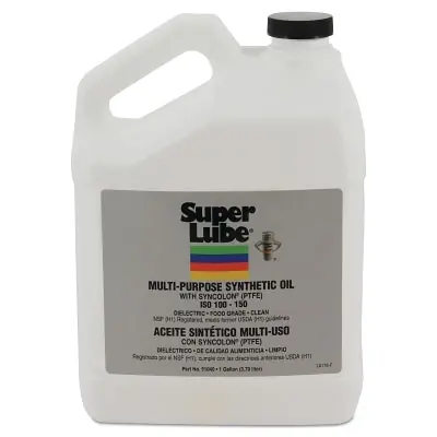 Super Lube 51040 Multi-Use Synthetic Oil with Syncolon (PTFE) 1 gal Bottle