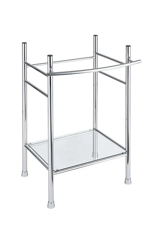 American Standard 8719000.002 Edgemere Edgemere Bathroom Sinks in Polished Chrome Console Leg