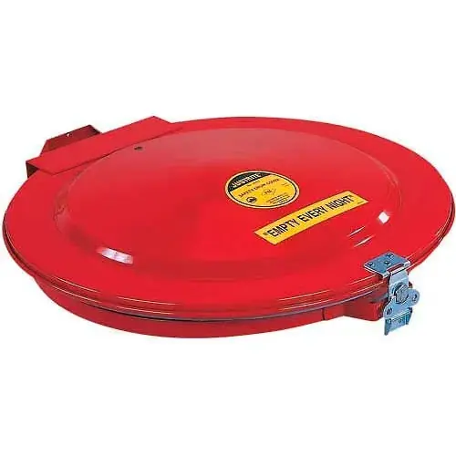 Justrite 26752 Manual Drum Lid with Gasket and Vent for 55 Gallon Drums