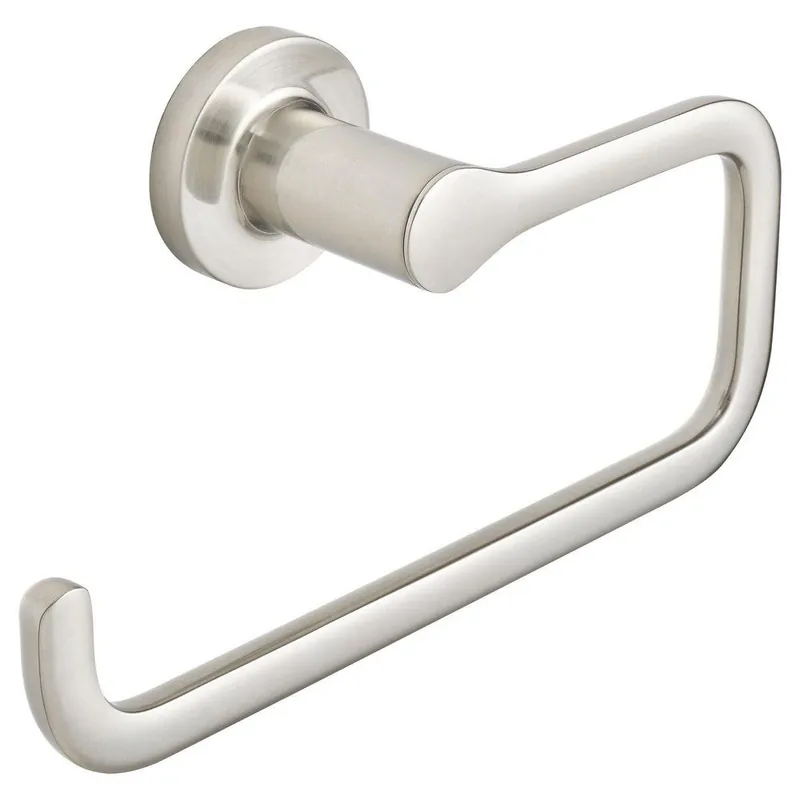 American Standard 7105.190.295 Studio S Rectangular Open Towel Ring in Brushed Nickel