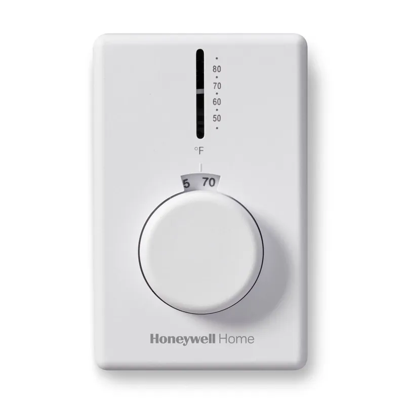 Resideo T4398B1029/U White Heat-Only DPST Switching Thermostat - 120-277 Vac