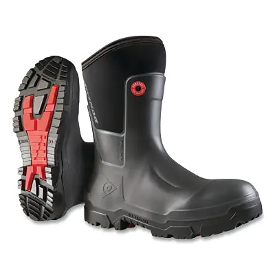 Dunlop ND68A93.CH.11 Snugboot Craftsman Full Safety Boots Unisex M11/W13 Mid-Calf