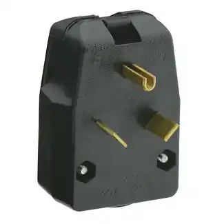 Leviton 830-T Angled Grounding Plug 125 Volt 30 Amp NEMA TT-30P