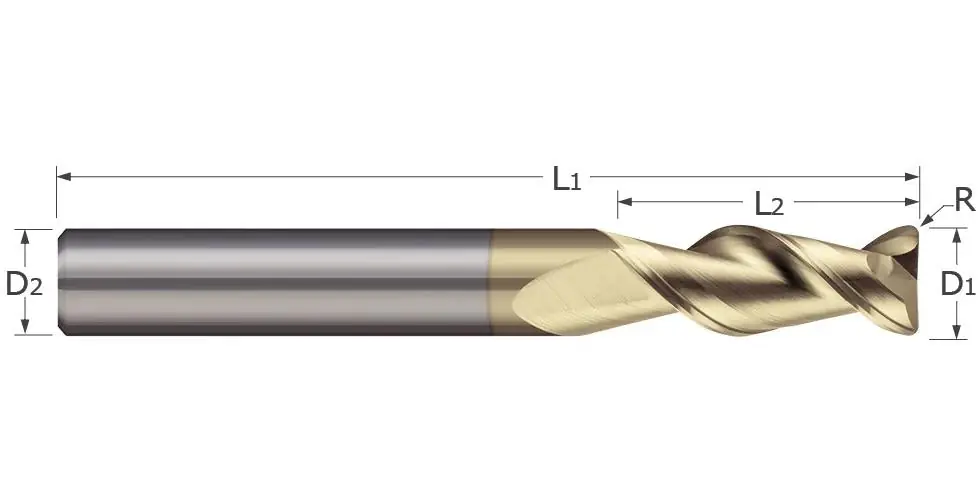 Micro 100 AR-12 Brazed Tool Solid Carbide 0.75 in Shank 4.5 in Overall Length